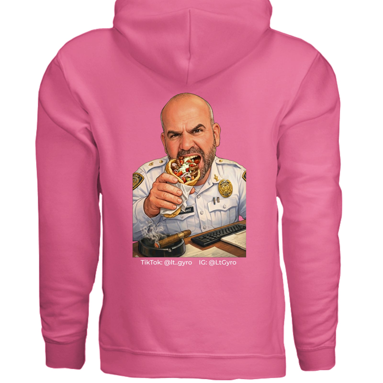 SAFETY PINK - BACK