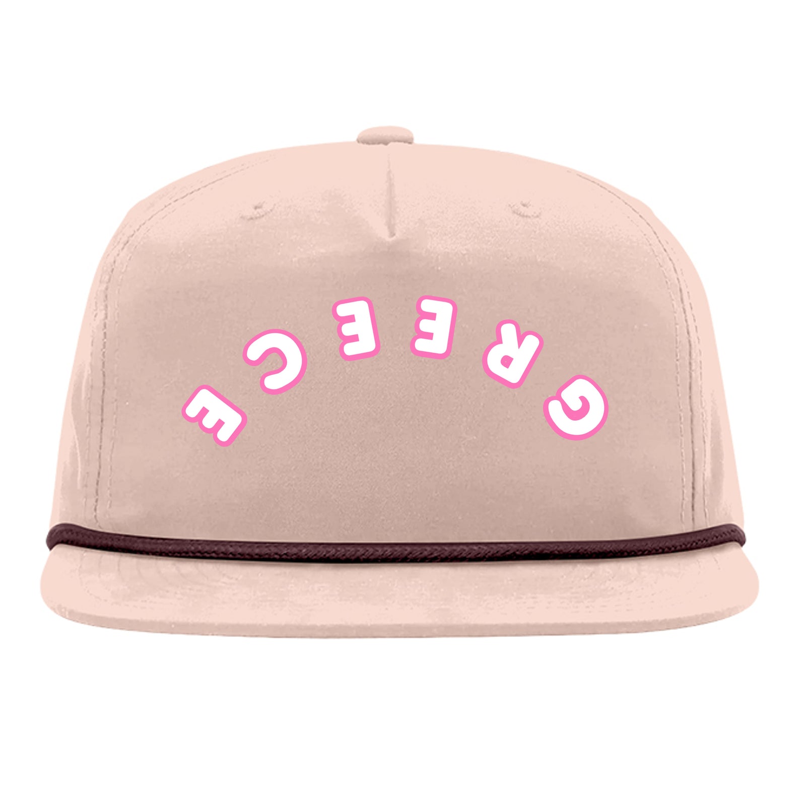 Pale Peach/ Maroon - 256 - FRONT